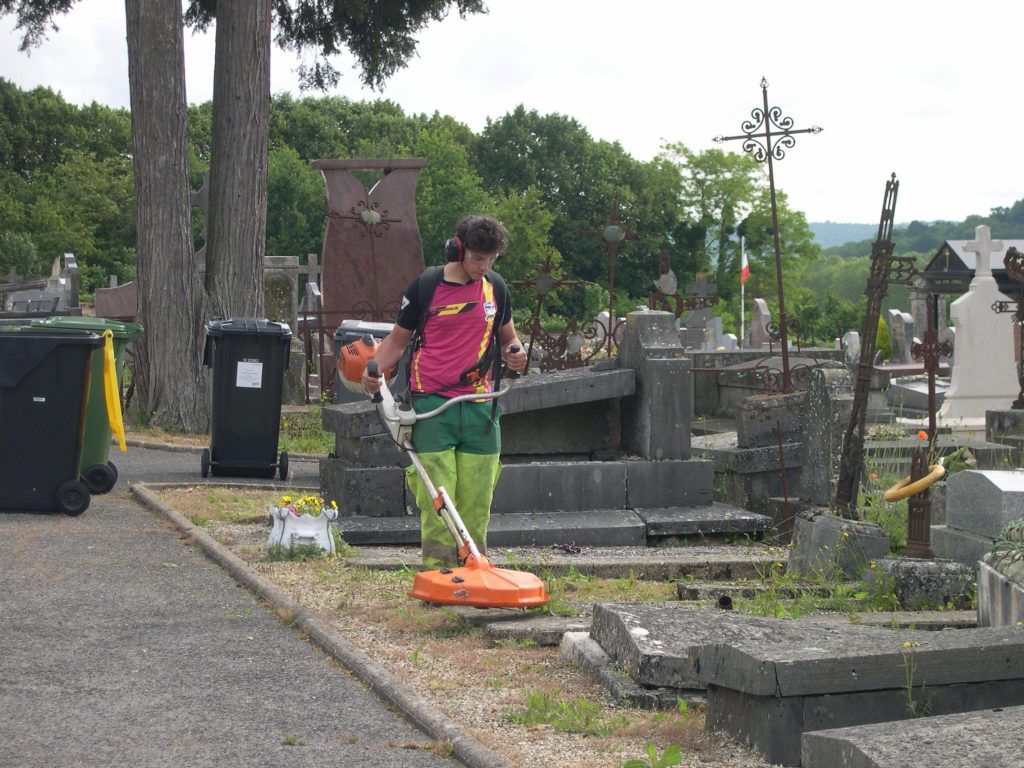 végétalisation du cimetière